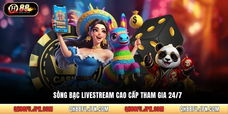 Sòng bạc livestream cao cấp tham gia 24/7